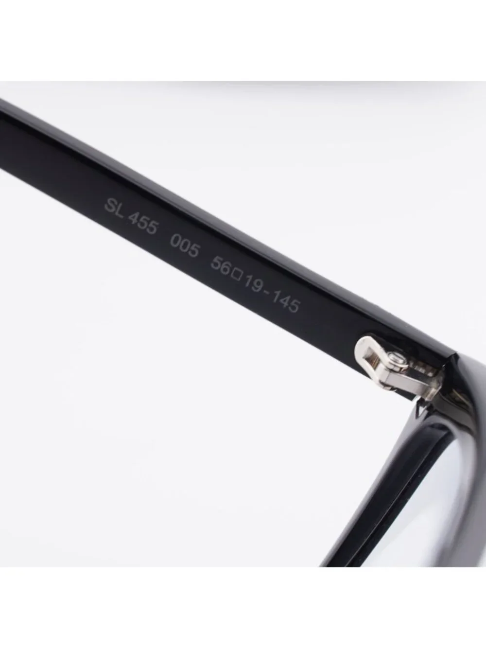 Saint Laurent SL455 005 Square Sunglasses - Black / Grey Photochromic